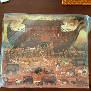 Noah's Ark Tin Sign